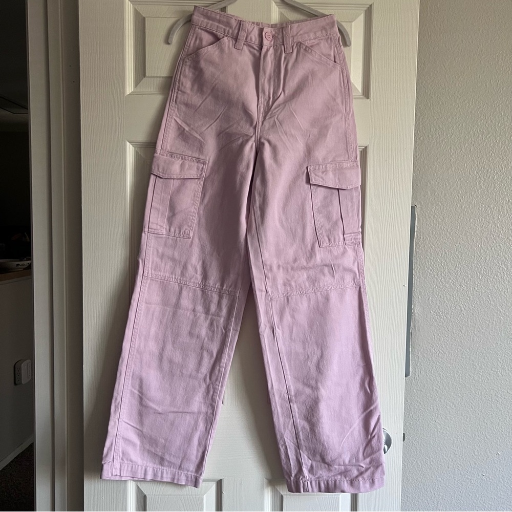 H&M Pink Cargo Pants
